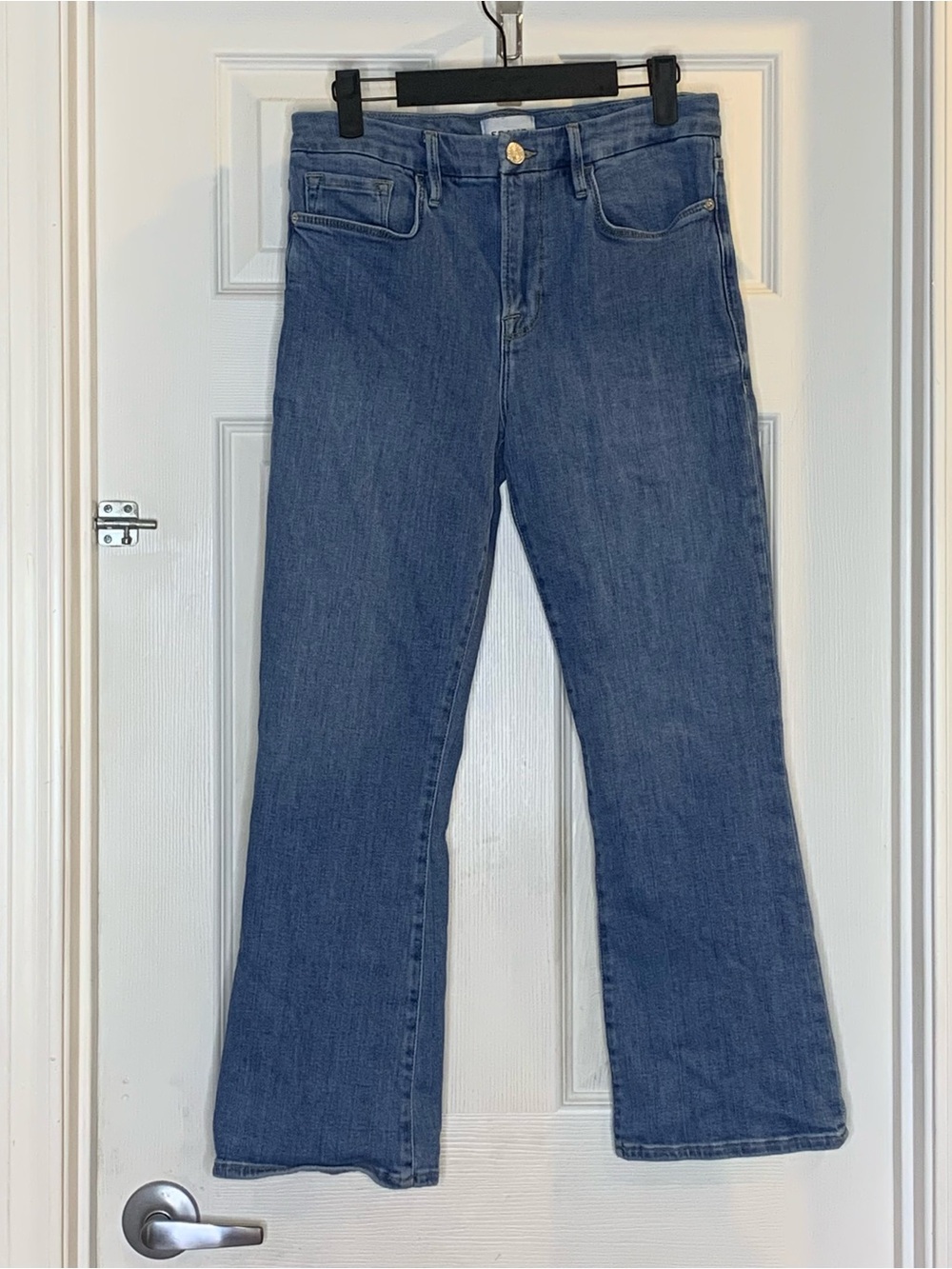Frame Le Mini Crop Boot Jeans Size 29 - Picture 1 of 10